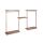 ARREDO Regalsystem 120x40xH160 cm STAS120