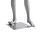 MULTI Funktionsfigur Dame ISF01 verkehrsgrau RAL 7042