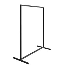 SMART clothes rack SMA01-120155_BL, 120xH155cm, black matt