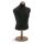 COMFORT Herren Deko-Büste kurz BU955101P07 mit Überzug ecru, inkl. Standfuß und Halsabschluss flach aus heller Esche