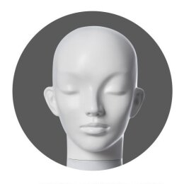 MAGIC mannequin F37 with head 03F in white