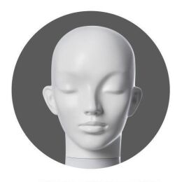 MAGIC mannequin F37 with head 03F in white
