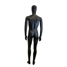 MAGIC male ABS-mannequin M5, black, incl. base and calf-spike