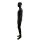 MAGIC male ABS-mannequin M5, black, incl. base and calf-spike