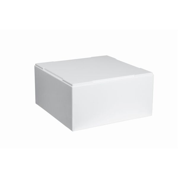 EasyCubes "Cube“, 40x40xH20cm, Farbe: weiss, matt: 80.1024.2