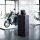 Rent EasyCubes platform with display case, black