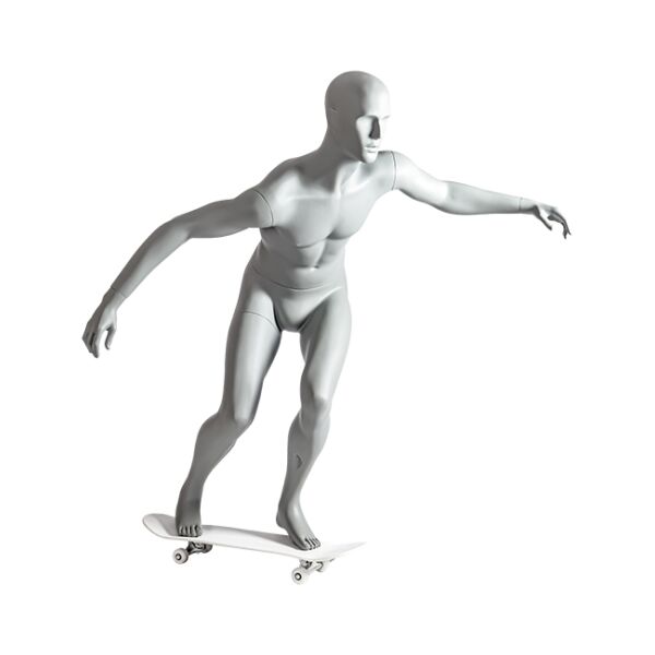 IMPULS Herren-Schaufensterfigur, Skater, Surfer, IM26