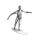IMPULS Herren-Schaufensterfigur, Skater, Surfer, IM26
