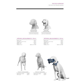Deko-Hund Deutsch Kurzhaar, Pos. 1 stehend