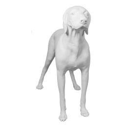 Deko-Hund Deutsch Kurzhaar Pos. 1 stehend. offenes, 108877 Maul