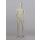 FOM 03 Herrenfigur-Schaufensterfigur ivory weiss, Gesicht abnehmbar, inkl. Glasbodenplatte