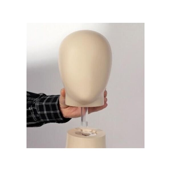 IVORY Damen-Kopf 855 für Neck-Lock System, elfenbeinweiß