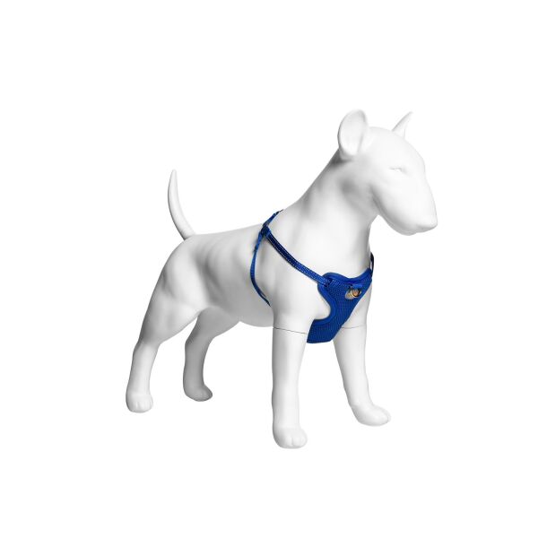 Dog mannequin bull terrier Louis, standing matt-white