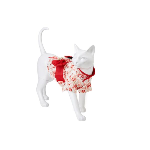 Cat mannequin Kitty 2, standing matt-white