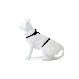 Deko-Katze Kitty 3, sitzend matt-weiß
