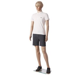 BASIC Herrenfigur KEN hautfarbig mit Gesicht M1KEN inkl. Glasbodenplatte mit Wadendorn