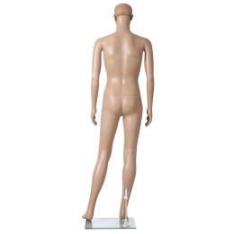 BASIC Herrenfigur KEN hautfarbig mit Gesicht M1KEN inkl. Glasbodenplatte mit Wadendorn