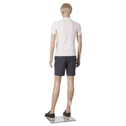 BASIC Herrenfigur KEN hautfarbig mit Gesicht M1KEN inkl. Glasbodenplatte mit Wadendorn