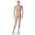 BASIC Herrenfigur KEN hautfarbig mit Gesicht M1KEN inkl. Glasbodenplatte mit Wadendorn