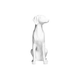 Deko-Hund Deutsch Kurzhaar, G4 sitzend matt-weiß