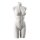 SENSUAL Unterwäschen-Torso, Dame mit D-Cup, SENF003 matt-weiß