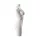 SENSUAL Unterwäschen-Torso, Dame mit D-Cup, SENF003 matt-weiß