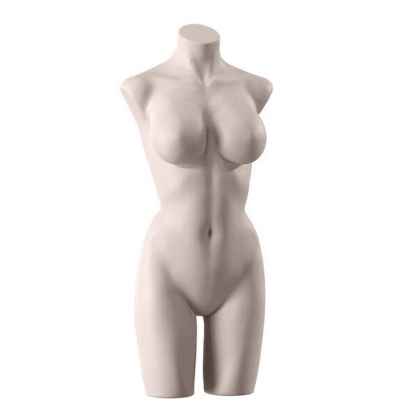 SENSUAL Unterwäschen-Torso, Dame mit D-Cup, SENF003 hautfarbig