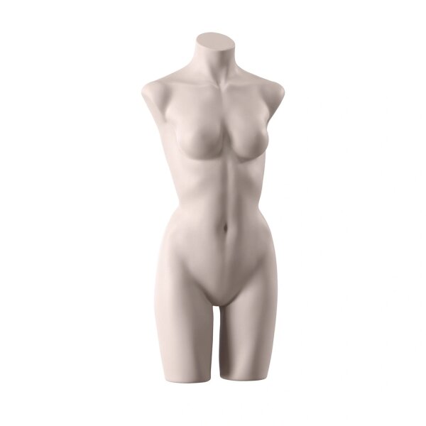 SENSUAL Unterwäschen-Torso, Dame mit B-Cup, SENF001 hautfarbig