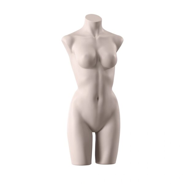 SENSUAL Unterwäschen-Torso, Dame mit C-Cup, SENF002 hautfarbig