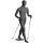 Metro Sport-Schaufensterfigur Nordic Walker, Grau, 101929