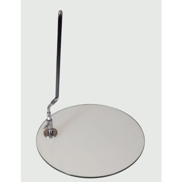 BOHO CHIC Premium-Herrenfigur M108 Hellgrau inkl. Glasbodenplatte mit Wadendorn
