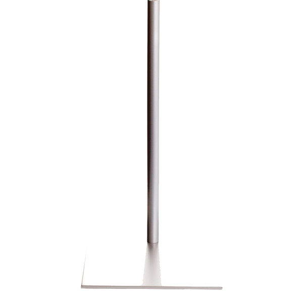 DARROL Tisch-Standfuß 641, Höhe 47 cm. Grau