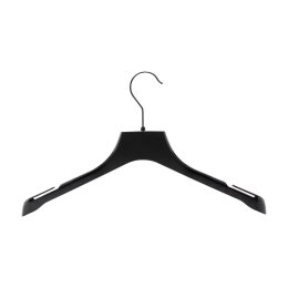 ECO Kleiderbügel aus Kunststoff, schwarz 42 cm, TOP4
