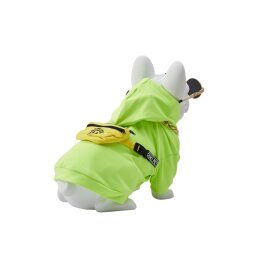 Deko-Hund Französische Bulldogge, Kevin 3W sitzend matt-weiß