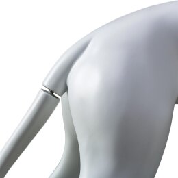 Dog-mannequin "greyhound" LT, standing white