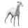 Dog-mannequin "greyhound" LT, standing white