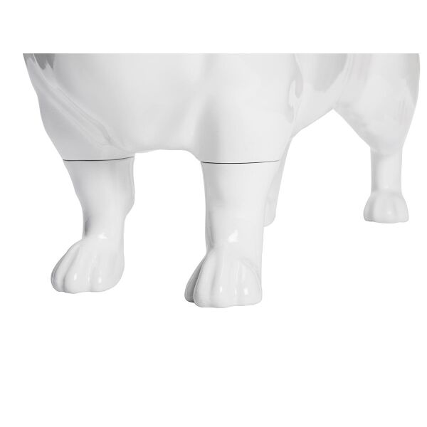 Dog-mannequin KJW, standing matt-white