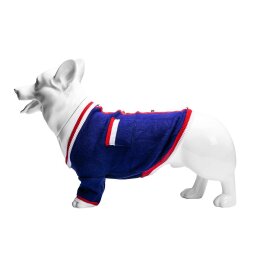 Deko-Hund KJW, stehend matt-weiß