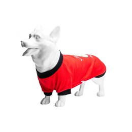 Deko-Hund KJW, stehend matt-weiß