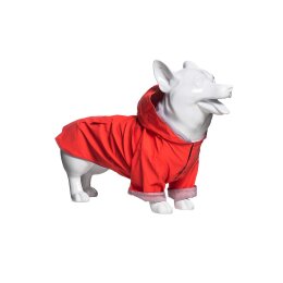 Deko-Hund KJW, stehend matt-weiß