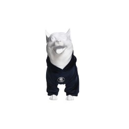 Deko-Hund KJW, stehend matt-weiß