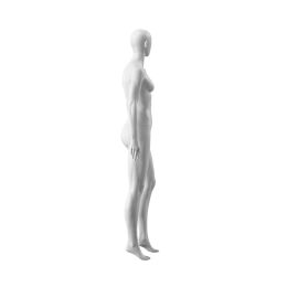 SINCERE Damenfigur SINFM005 mattweiss inkl. Metallstandplatte mit Wadendorn