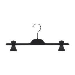 ECO Kleiderbügel, Rock und Hosenbügel (PM) schwarz verzinkt PM30, 30 cm