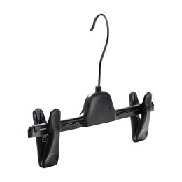 ECO Kleiderbügel, Rock und Hosenbügel (PM) schwarz verzinkt PM36, 36 cm