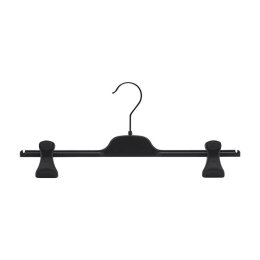 ECO Kleiderbügel, Rock und Hosenbügel (PM) schwarz verzinkt PM40, 40 cm