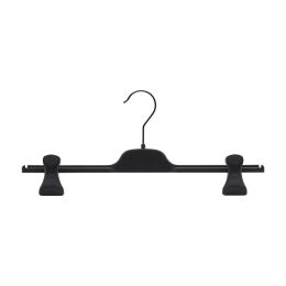 ECO Kleiderbügel, Rock und Hosenbügel (PM) schwarz verzinkt PM46, 46 cm