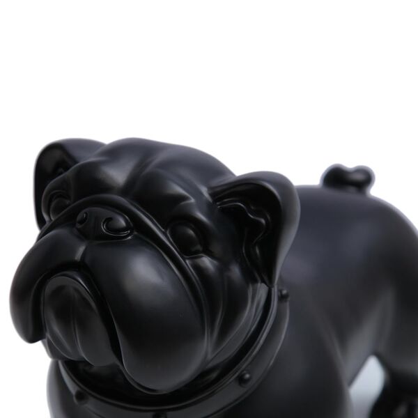 Dog mannequin Taz-2, standing matt-black