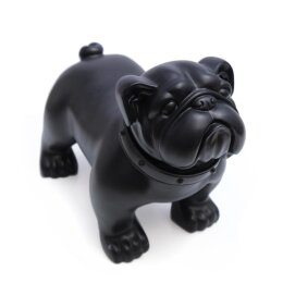 Dog mannequin Taz-2, standing matt-black