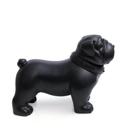 Dog mannequin Taz-2, standing matt-black