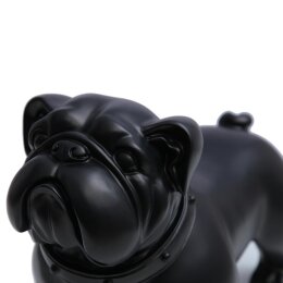 Dog mannequin Taz-2, standing matt-black